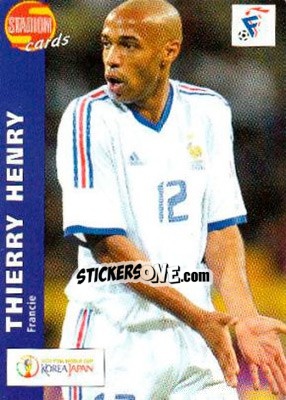 Cromo Thierry Henry - Stadion Cards 2000-2005 n. 420 - Stadion Cards