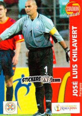 Cromo Jose Luis Chilavert - Stadion Cards 2000-2005 n. 424 - Stadion Cards