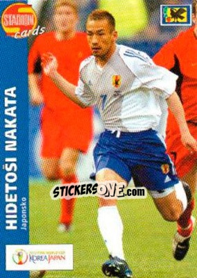 Figurina Hidetoshi Nakata - Stadion Cards 2000-2005 n. 432 - Stadion Cards