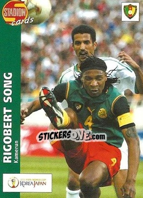 Figurina Rigobert Song - Stadion Cards 2000-2005 n. 441 - Stadion Cards