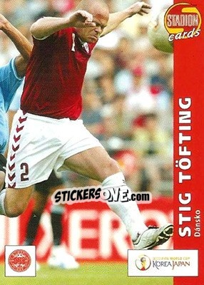 Cromo Stig Tofting - Stadion Cards 2000-2005 n. 444 - Stadion Cards