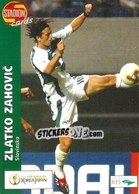 Cromo Zlatko Zahovič - Stadion Cards 2000-2005 n. 450 - Stadion Cards