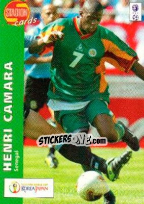 Cromo Henri Camara - Stadion Cards 2000-2005 n. 456 - Stadion Cards
