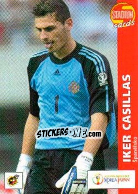 Figurina Iker Casillas - Stadion Cards 2000-2005 n. 457 - Stadion Cards