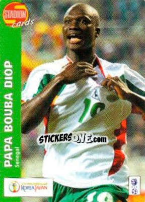 Cromo Papa Bouba Diop - Stadion Cards 2000-2005 n. 459 - Stadion Cards