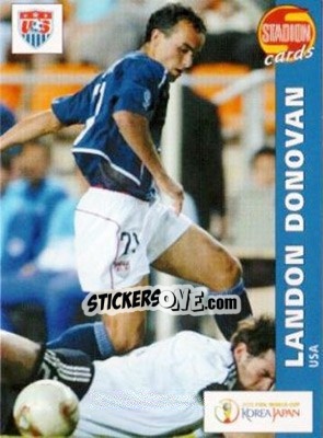 Cromo Landon Donovan - Stadion Cards 2000-2005 n. 460 - Stadion Cards