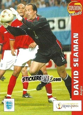 Figurina David Seaman - Stadion Cards 2000-2005 n. 471 - Stadion Cards