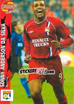 Figurina Sonny Anderson da Silva - Stadion Cards 2000-2005 n. 510 - Stadion Cards