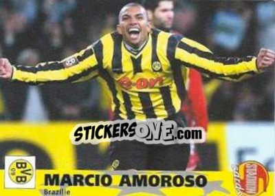 Cromo Marcio Amoroso - Stadion Cards 2000-2005 n. 516 - Stadion Cards