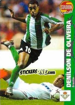 Cromo Denilson de Oliveira - Stadion Cards 2000-2005 n. 517 - Stadion Cards