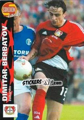 Figurina Dimitar Berbatov - Stadion Cards 2000-2005 n. 519 - Stadion Cards