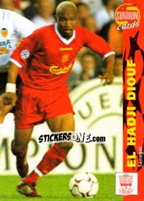 Figurina El Hadji Diouf - Stadion Cards 2000-2005 n. 523 - Stadion Cards