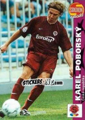 Cromo Karel Poborsky - Stadion Cards 2000-2005 n. 569 - Stadion Cards
