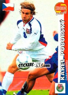 Cromo Karel Poborsky - Stadion Cards 2000-2005 n. 577 - Stadion Cards