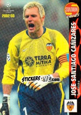 Figurina Jose Santiago Canizares - Stadion Cards 2000-2005 n. 593 - Stadion Cards