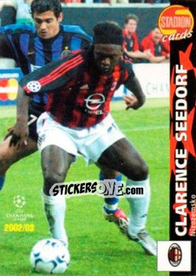 Figurina Clarence Seedorf - Stadion Cards 2000-2005 n. 599 - Stadion Cards