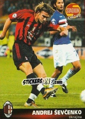 Cromo Andriy Shevchenko - Stadion Cards 2000-2005 n. 674 - Stadion Cards