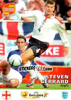 Cromo Steven Gerrard - Stadion Cards 2000-2005 n. 692 - Stadion Cards