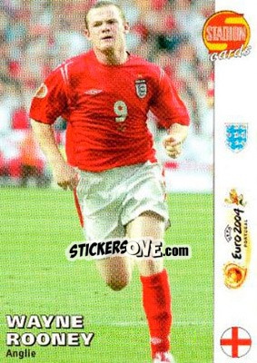 Figurina Wayne Rooney - Stadion Cards 2000-2005 n. 693 - Stadion Cards