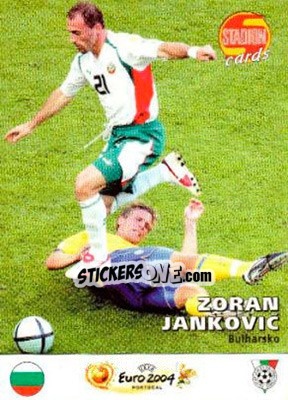 Figurina Zoran Jankovič - Stadion Cards 2000-2005 n. 694 - Stadion Cards