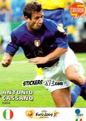 Cromo Antonio Cassano - Stadion Cards 2000-2005 n. 710 - Stadion Cards