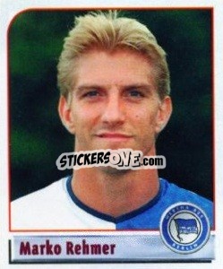 Cromo Marko Rehmer - German Football Bundesliga 2001-2002 n. 14 - Panini