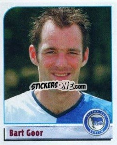 Cromo Bart Goor - German Football Bundesliga 2001-2002 n. 20 - Panini