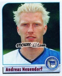 Cromo Andreas Neuendorf - German Football Bundesliga 2001-2002 n. 21 - Panini