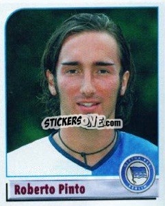 Sticker Roberto Pinto - German Football Bundesliga 2001-2002 n. 22 - Panini