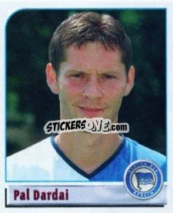 Sticker Pal Dardai - German Football Bundesliga 2001-2002 n. 23 - Panini