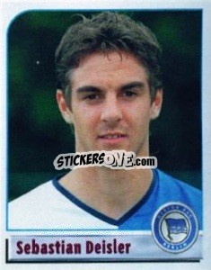 Figurina Sebastian Deisler - German Football Bundesliga 2001-2002 n. 24 - Panini