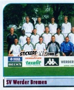 Sticker Mannschaft - German Football Bundesliga 2001-2002 n. 31 - Panini