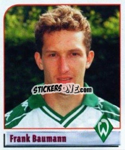 Cromo Frank Baumann - German Football Bundesliga 2001-2002 n. 38 - Panini