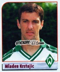 Figurina Mladen Krstajic - German Football Bundesliga 2001-2002 n. 40 - Panini