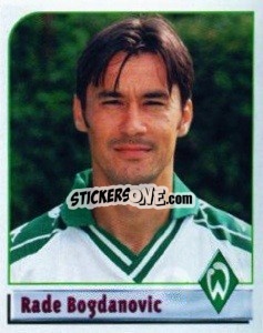 Cromo Rade Bogdanovic - German Football Bundesliga 2001-2002 n. 51 - Panini