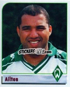 Cromo Ailton - German Football Bundesliga 2001-2002 n. 52 - Panini