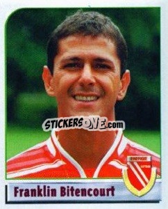 Cromo Franklin Bitencourt - German Football Bundesliga 2001-2002 n. 78 - Panini