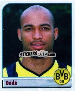 Sticker Dédé - German Football Bundesliga 2001-2002 n. 96 - Panini