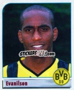 Figurina Evanilson - German Football Bundesliga 2001-2002 n. 101 - Panini