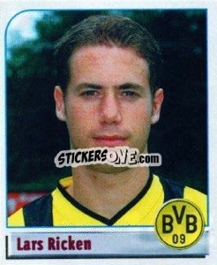 Cromo Lars Ricken - German Football Bundesliga 2001-2002 n. 102 - Panini