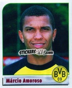 Cromo Màrcio Amoroso - German Football Bundesliga 2001-2002 n. 105 - Panini