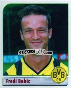 Cromo Fredi Bobic - German Football Bundesliga 2001-2002 n. 106 - Panini