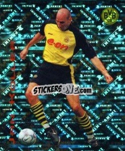 Sticker Jan Koller - German Football Bundesliga 2001-2002 n. 110 - Panini