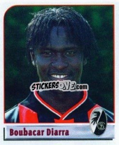Cromo Boubacar Diarra - German Football Bundesliga 2001-2002 n. 119 - Panini
