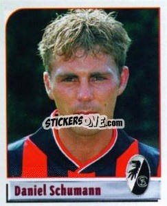 Cromo Daniel Schumann - German Football Bundesliga 2001-2002 n. 122 - Panini