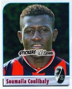 Sticker Soumaila Coulibaly - German Football Bundesliga 2001-2002 n. 124 - Panini