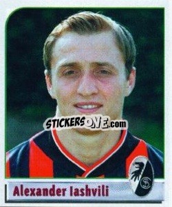 Cromo Alexander Iashvili - German Football Bundesliga 2001-2002 n. 131 - Panini