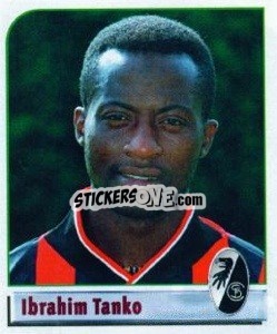 Sticker Ibrahim Tanko - German Football Bundesliga 2001-2002 n. 134 - Panini