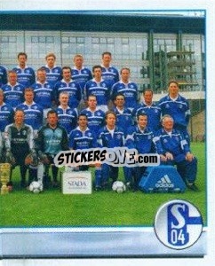 Figurina Mannschaft - German Football Bundesliga 2001-2002 n. 140 - Panini