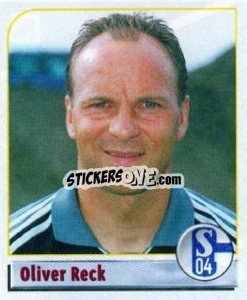 Figurina Oliver Reck - German Football Bundesliga 2001-2002 n. 145 - Panini